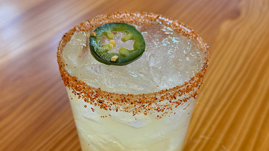 Spicy Margarita cocktail by Furnace Street Distillery